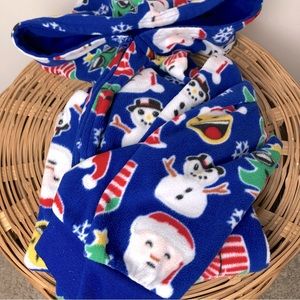 Christmas One Piece Hooded PJs